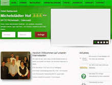 Tablet Screenshot of michelstaedter-hof.de